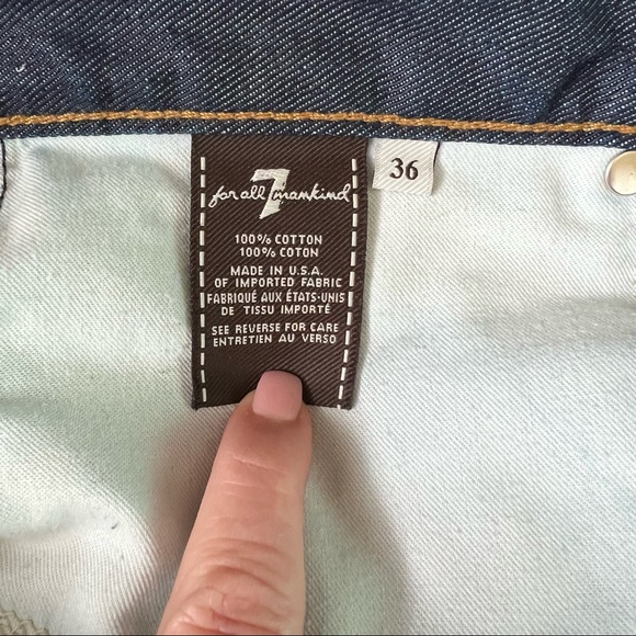 7 For All Mankind Standard Straight Jeans - Picture 6 of 9
